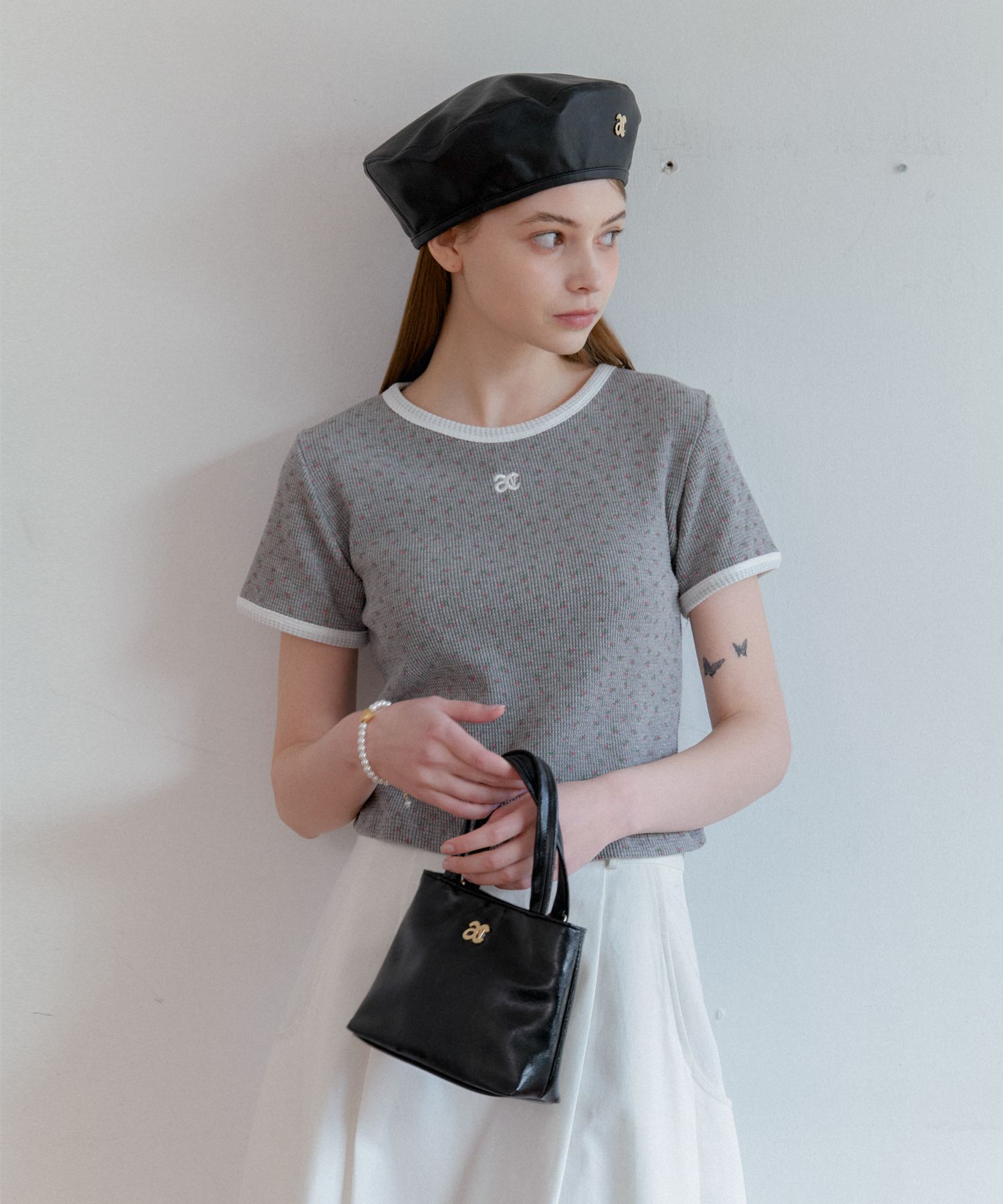 ANOETIC ■ ANC LOGO TINY TOTE BAG MUSINSA | ANOETIC ANC LOGO TINY TOTE BAG_SILVER