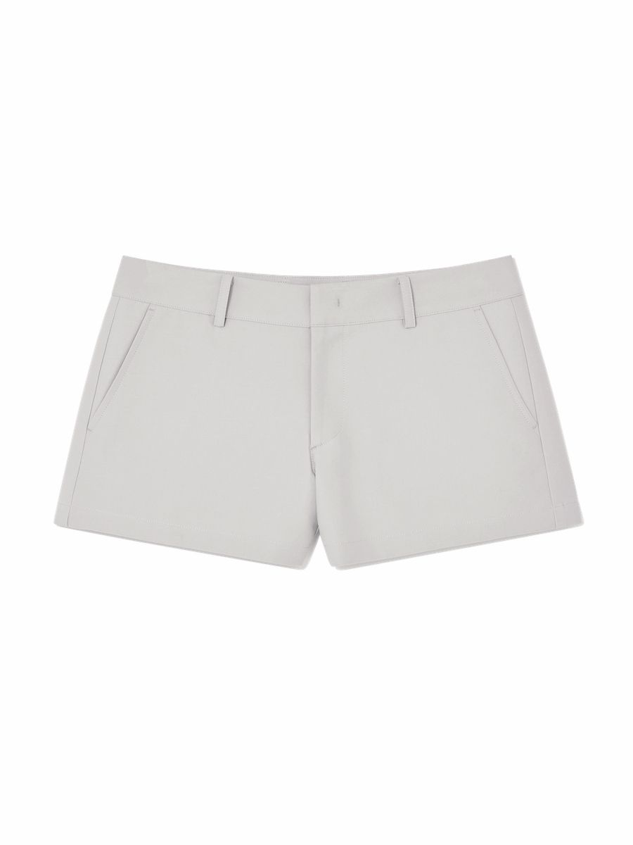◆GLOWNY◆ GENTLE MICRO SHORTS STEEL GRAY GY24ASH001SG MUSINSA | GLOWNY GENTLE MICRO SHORTS (STEEL GRAY)