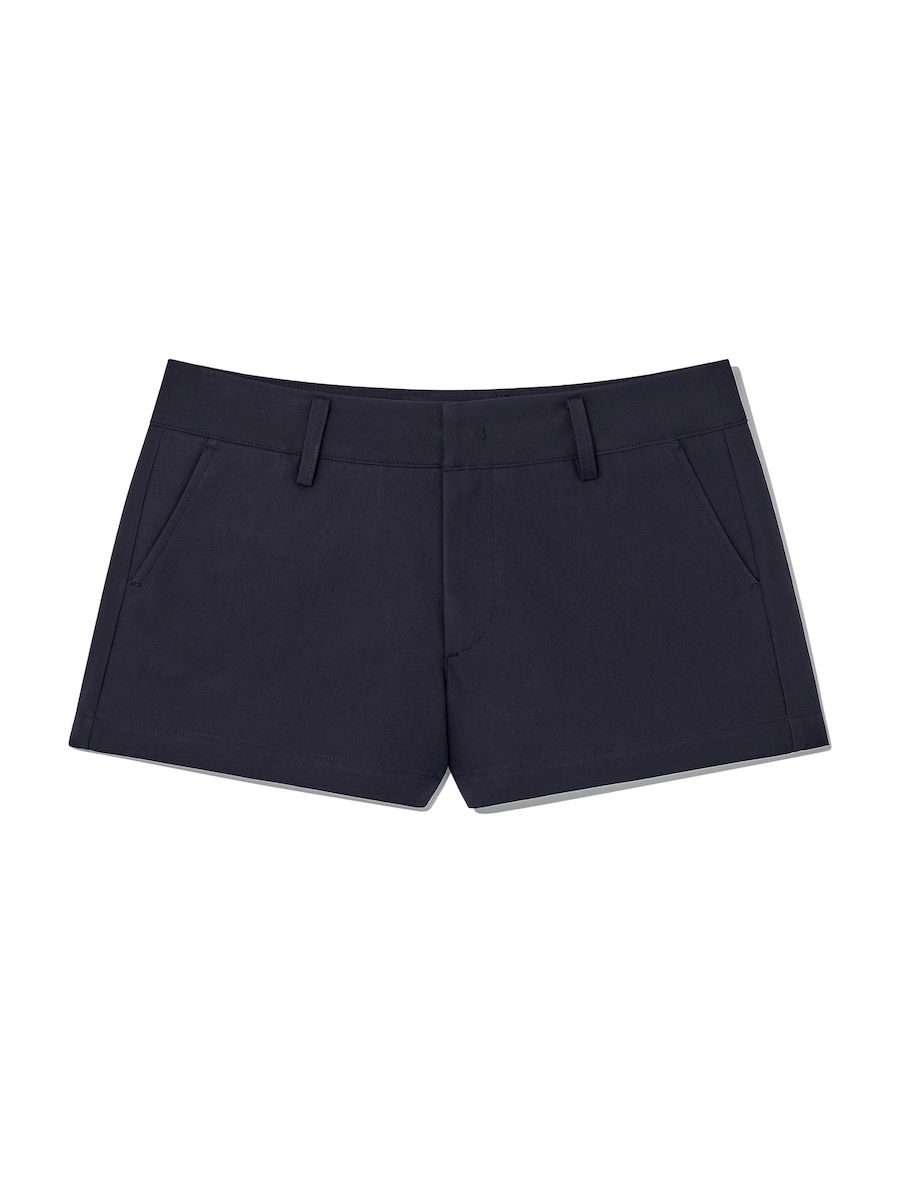 ★2024SS新作★glowny★GENTLE MICRO SHORTS MUSINSA | GLOWNY GENTLE MICRO SHORTS (NAVY)