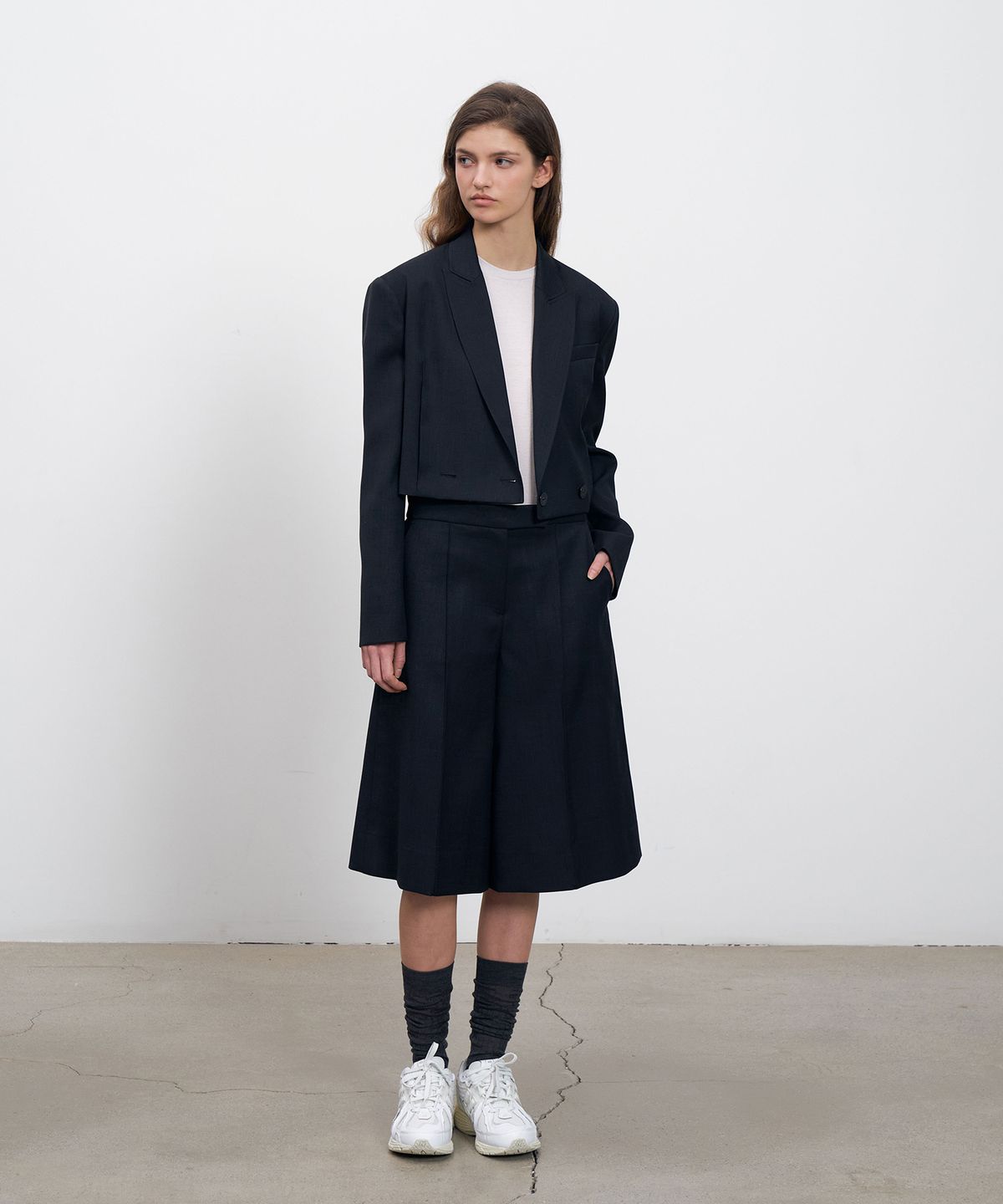 르네제이(RENEJ) Over Fit Bermuda Half Pants