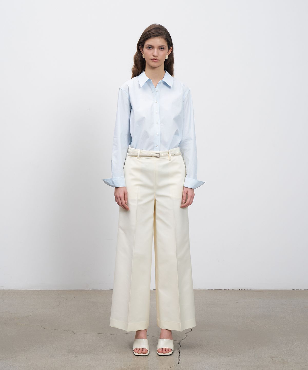 르네제이(RENEJ) Classic Low Wide Pants