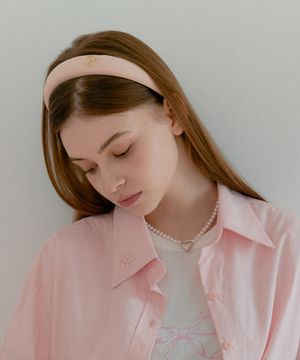 NEW ANC SATIN HAIRBAND_PINK