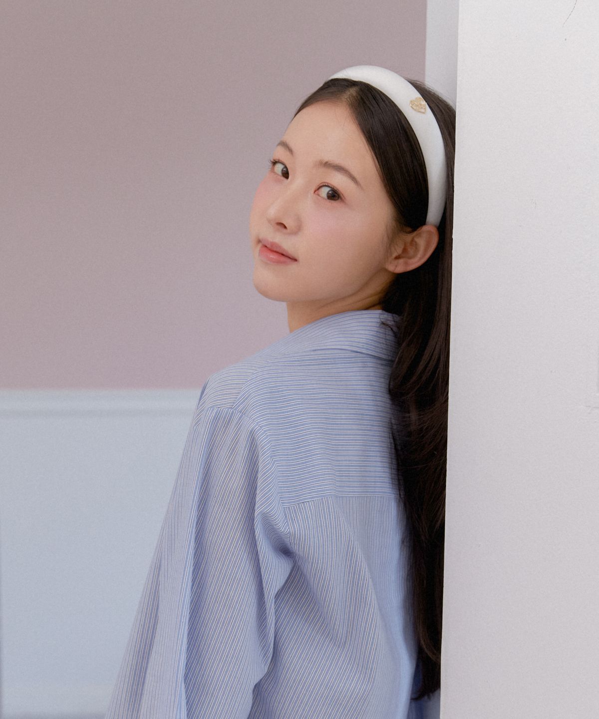 아노에틱(ANOETIC) NEW ANC SATIN HAIRBAND_IVORY