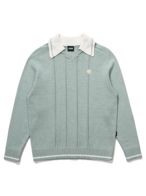 유니폼 카라 스웨터 (민트)