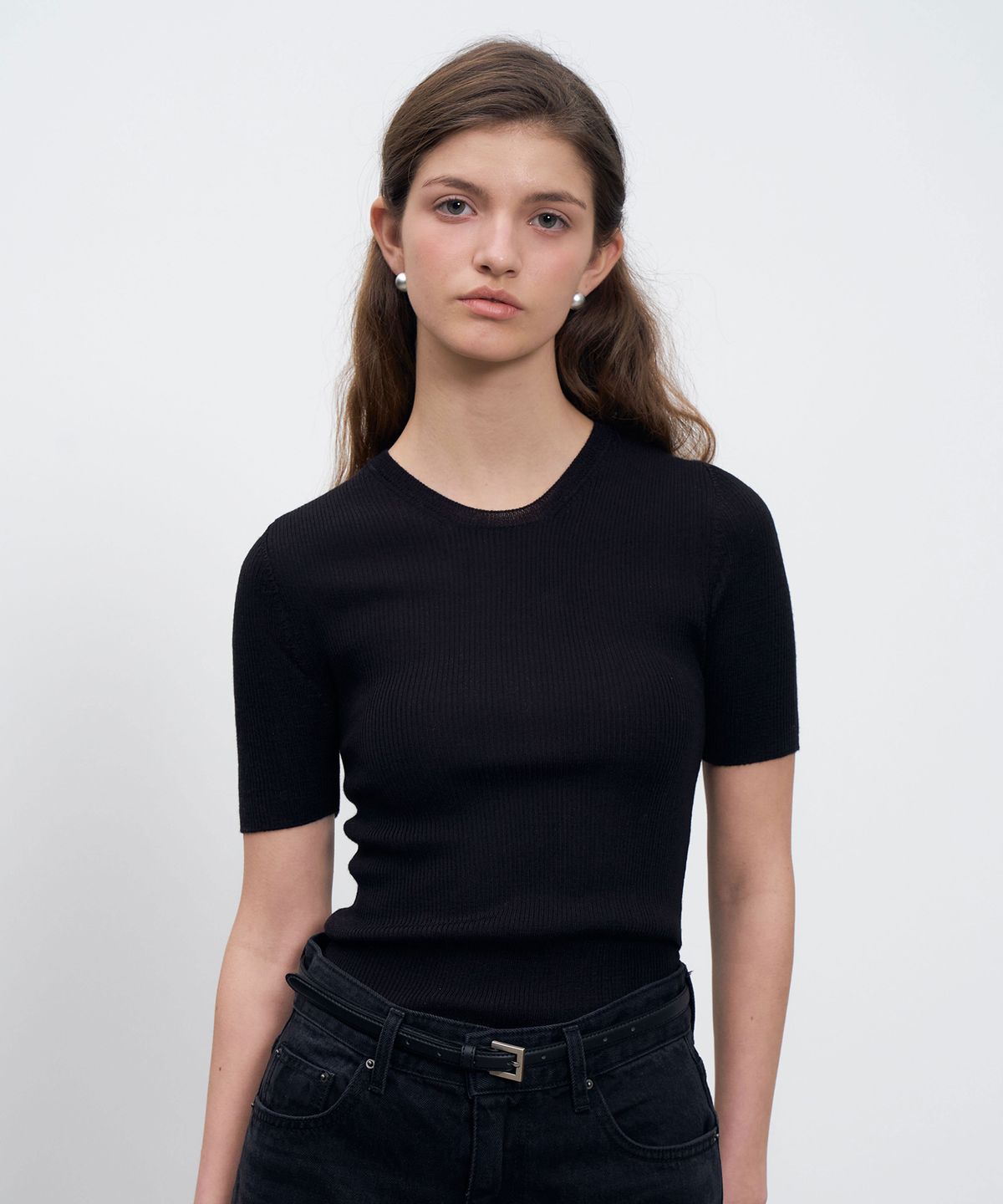 르네제이(RENEJ) Classic Logo Golgi Knit
