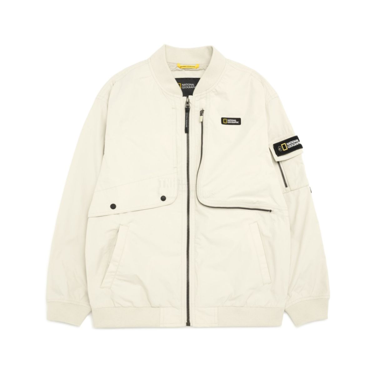 내셔널지오그래픽 키즈(NATIONAL GEOGRAPHIC KIDS) K231UJP040 어드벤쳐 항공자켓 CREAM
