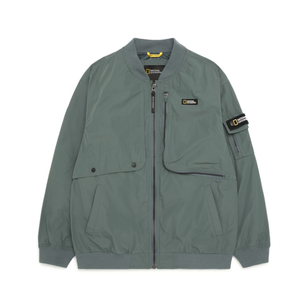 내셔널지오그래픽 키즈(NATIONAL GEOGRAPHIC KIDS) K231UJP040 어드벤쳐 항공자켓 G/KHAKI