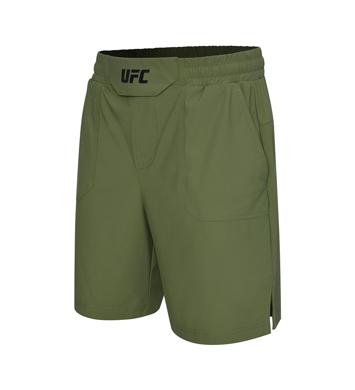 유에프씨 스포츠(UFC SPORT) UFC 트리코트 레귤러핏 쇼츠 7인치 카키 U4SPV2110KH