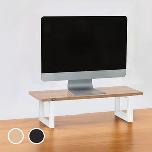 우드 메탈 모니터 받침대