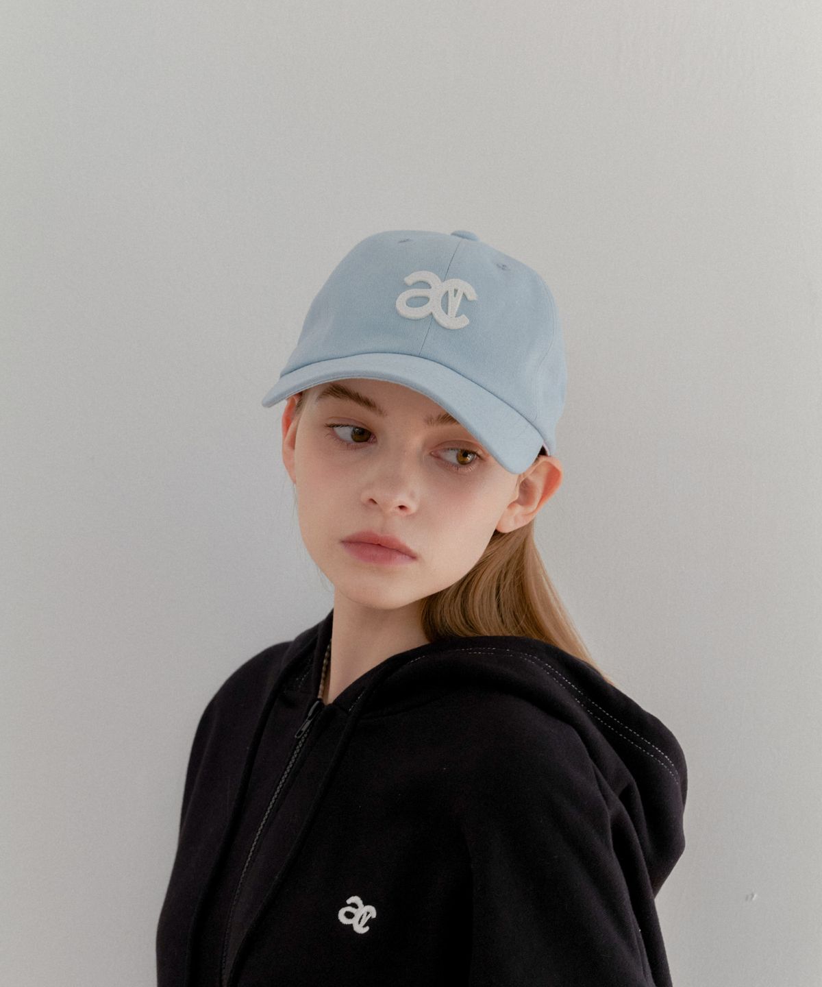 아노에틱(ANOETIC) ANC LOGO BALL CAP_LIGHT BLUE