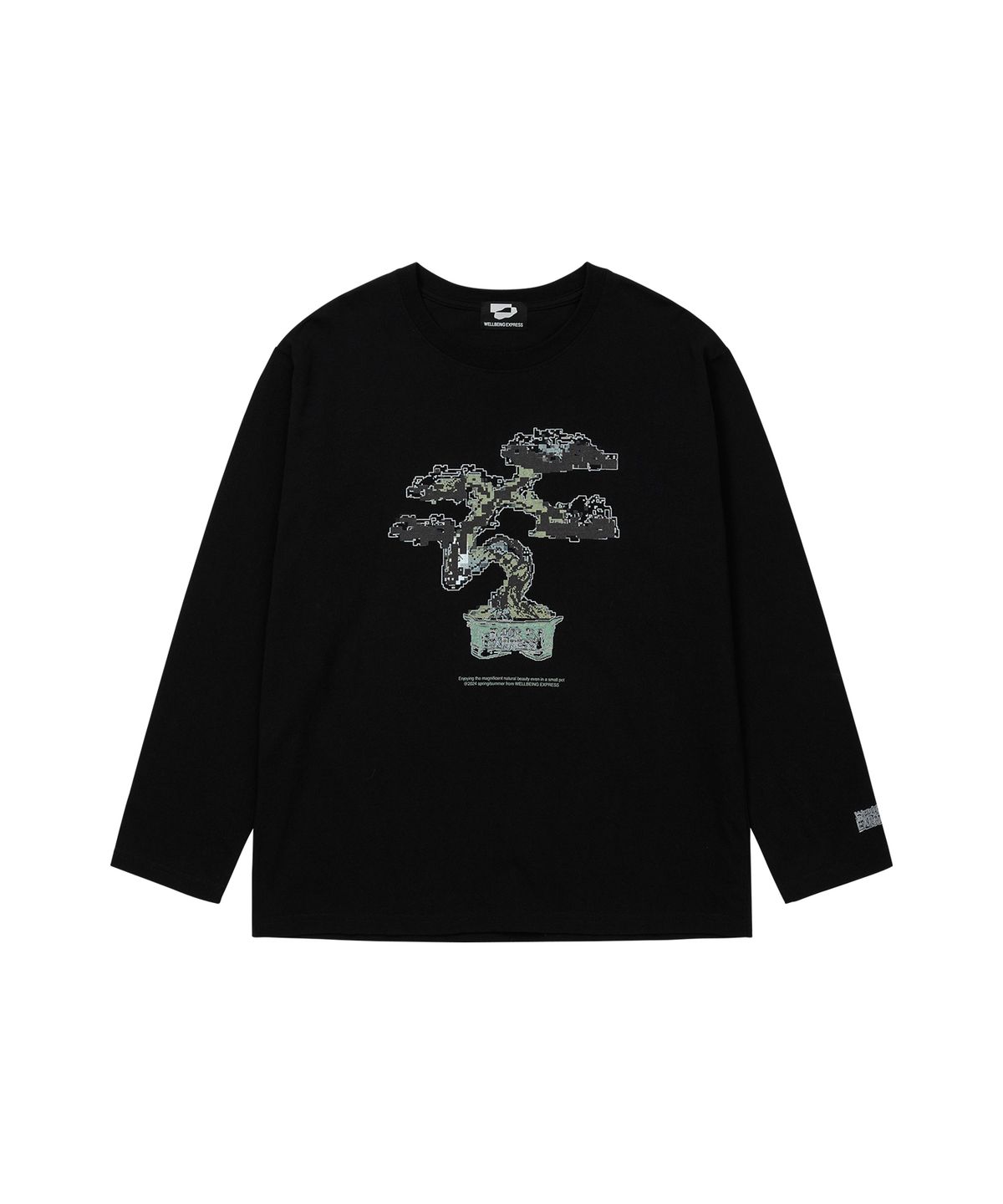 웰빙익스프레스(WELLBEING EXPRESS) Bonsai Long Sleeve Black