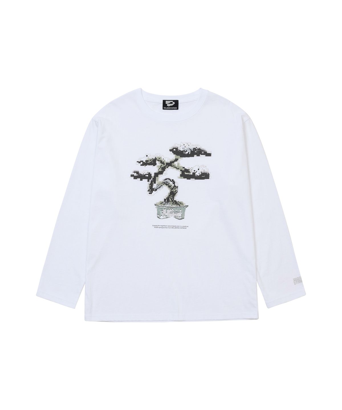웰빙익스프레스(WELLBEING EXPRESS) Bonsai Long Sleeve White