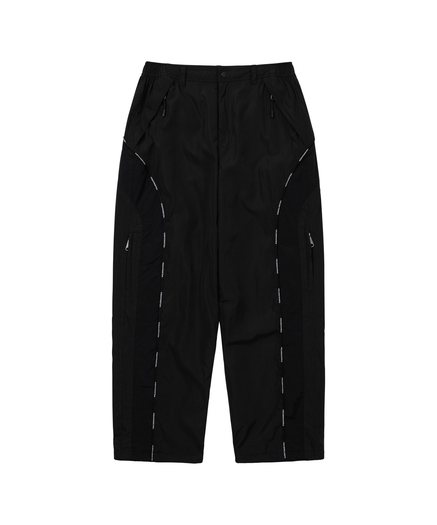 【WELLBEING EXPRESS】Authentic Sports Pants Black MUSINSA | WELLBEING EXPRESS Nylon Track Pants Black