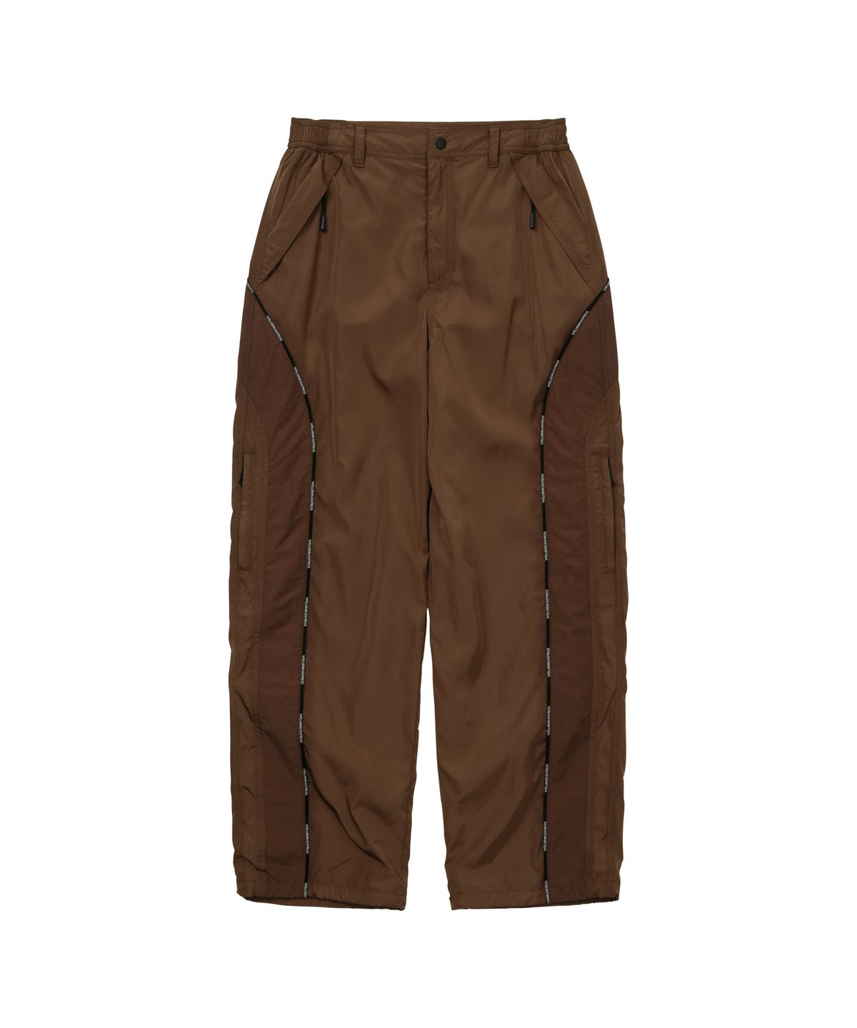 웰빙익스프레스(WELLBEING EXPRESS) Nylon Track Pants  Brown