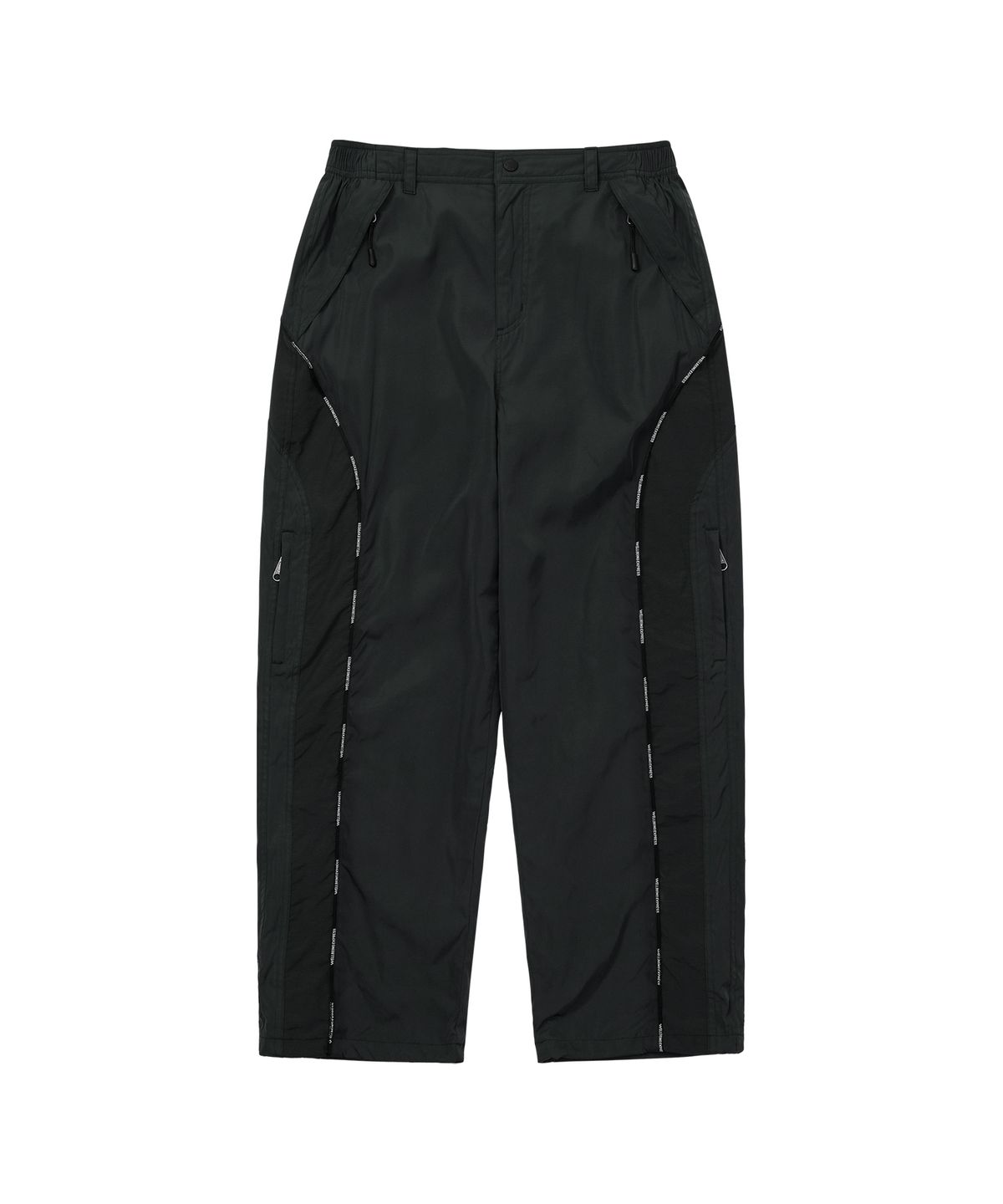 웰빙익스프레스(WELLBEING EXPRESS) Nylon Track Pants  Dark Green