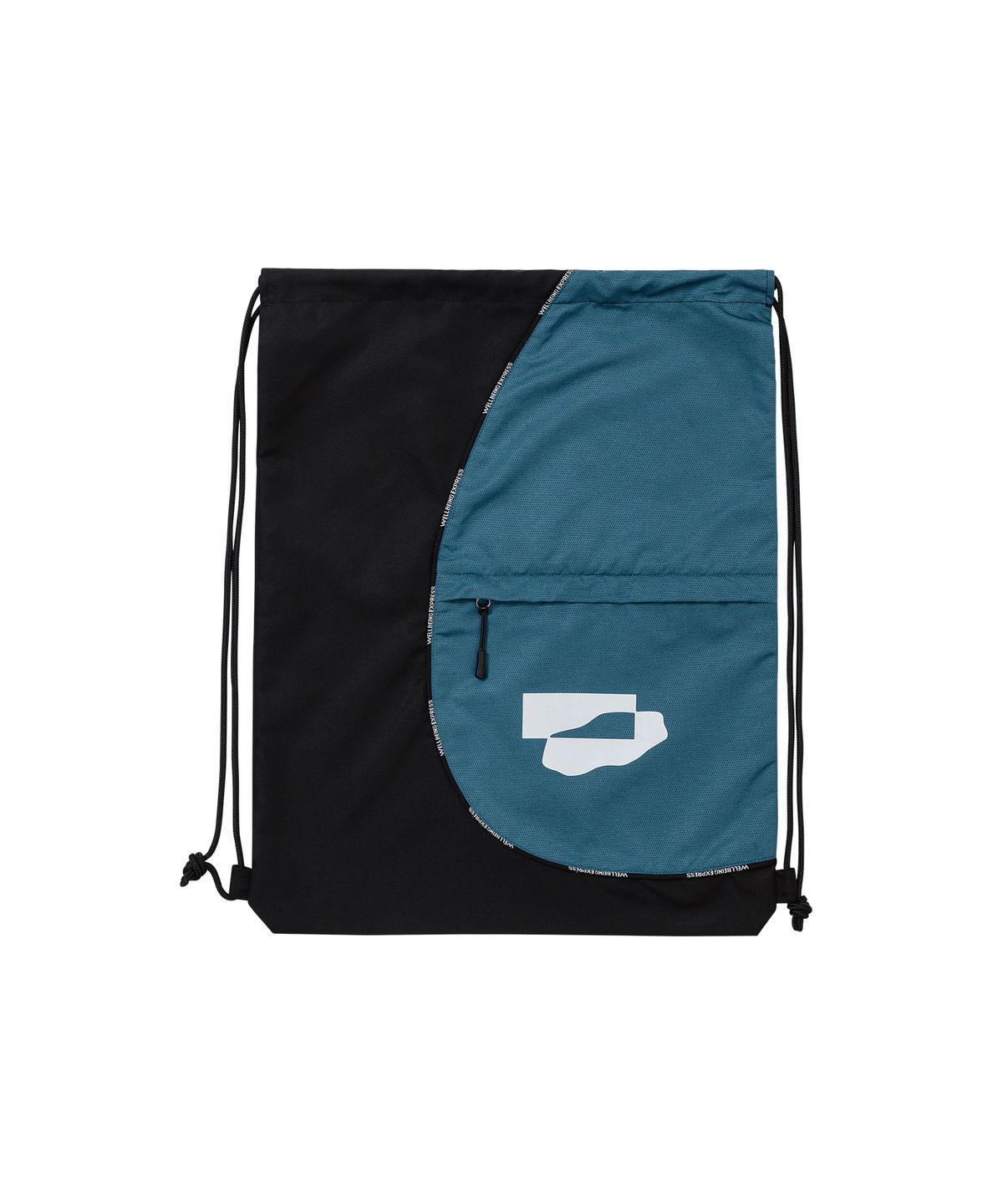 웰빙익스프레스(WELLBEING EXPRESS) Nylon Gym Sack Blue
