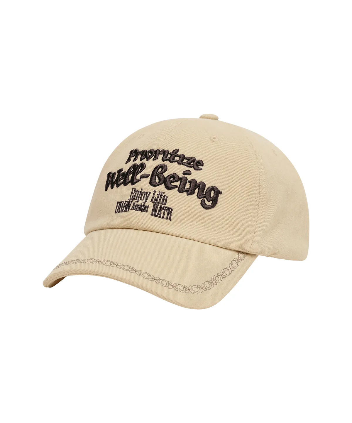 웰빙익스프레스(WELLBEING EXPRESS) Wellbeing Ball Cap Beige