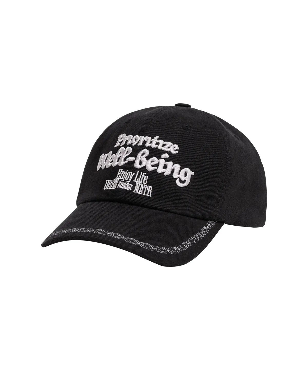 웰빙익스프레스(WELLBEING EXPRESS) Wellbeing Ball Cap Black