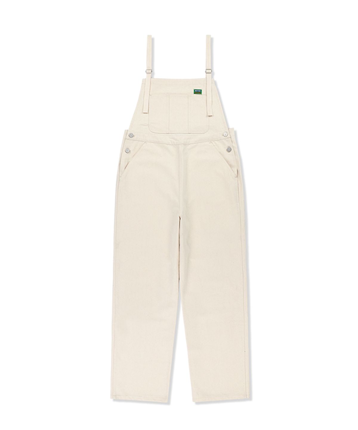 그린버터(GREENBUTTER) Teddys Cotton Overall pants (L/Beige)