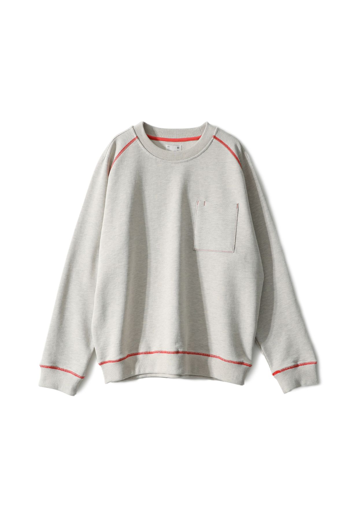 홀리선(HORLISUN) Sugarpine Raglan Sweatshirt Oatmeal Orange