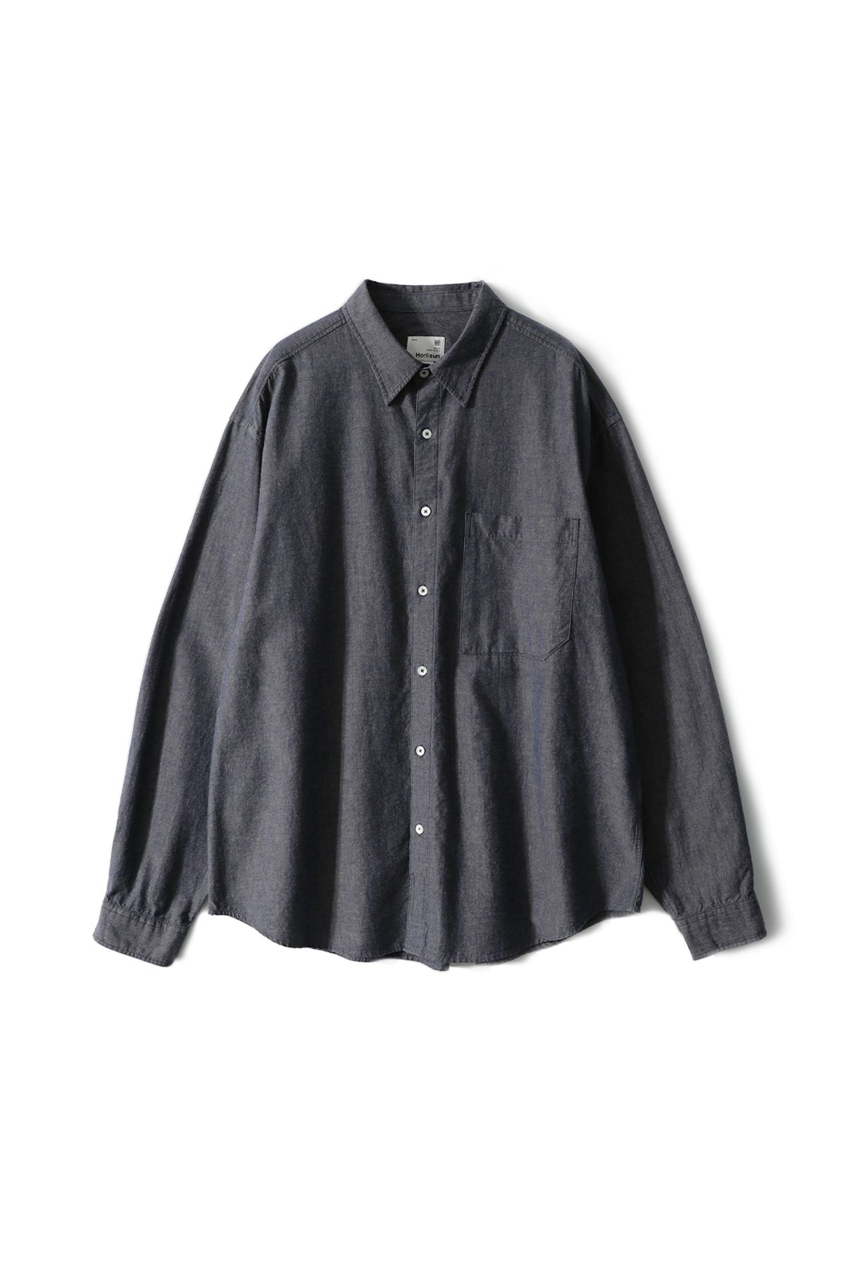 홀리선(HORLISUN) Jane Denim Shirt Blue