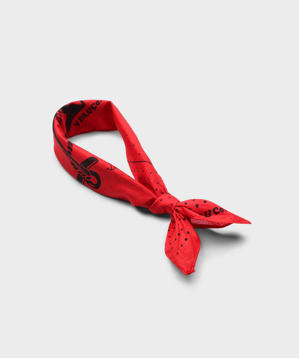 비디알(VDR) (50X50) ANCHOR BANDANA [Red]