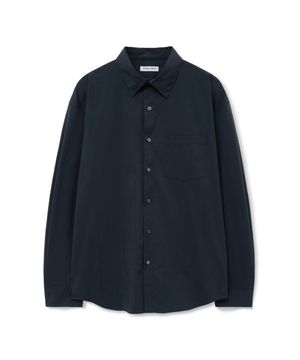 수피마 코튼 셔츠 [다크네이비]