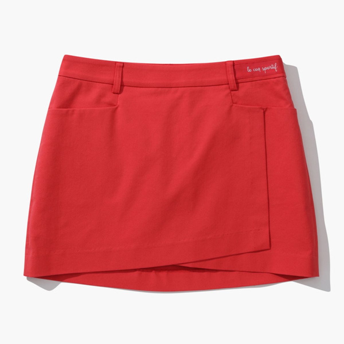 르꼬끄 골프(LECOQ GOLF) 여성 포켓포인트 랩스타일 스커트 (GP112LSK33)