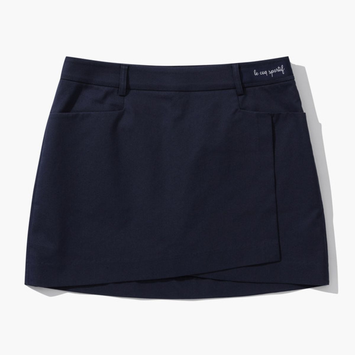르꼬끄 골프(LECOQ GOLF) 여성 포켓포인트 랩스타일 스커트 (GP112LSK33)