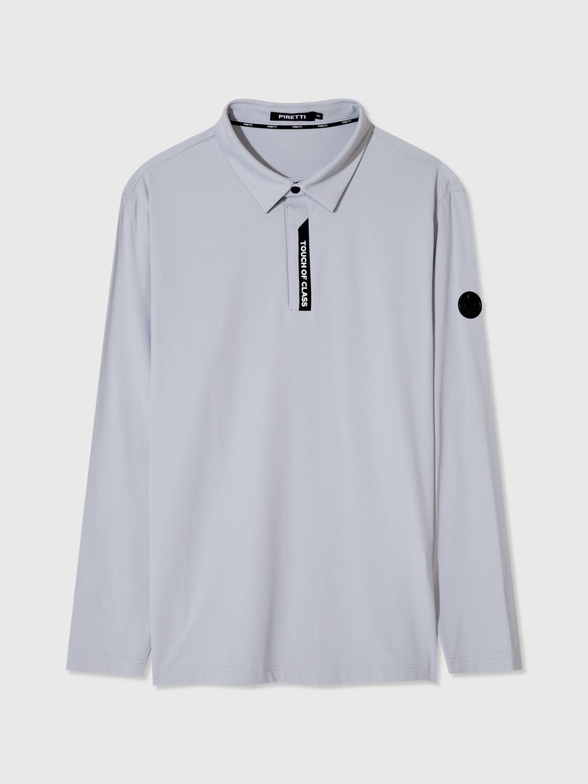 피레티(PIRETTI) 엘리트 배색포인트 폴로 티셔츠 M_Light Grey