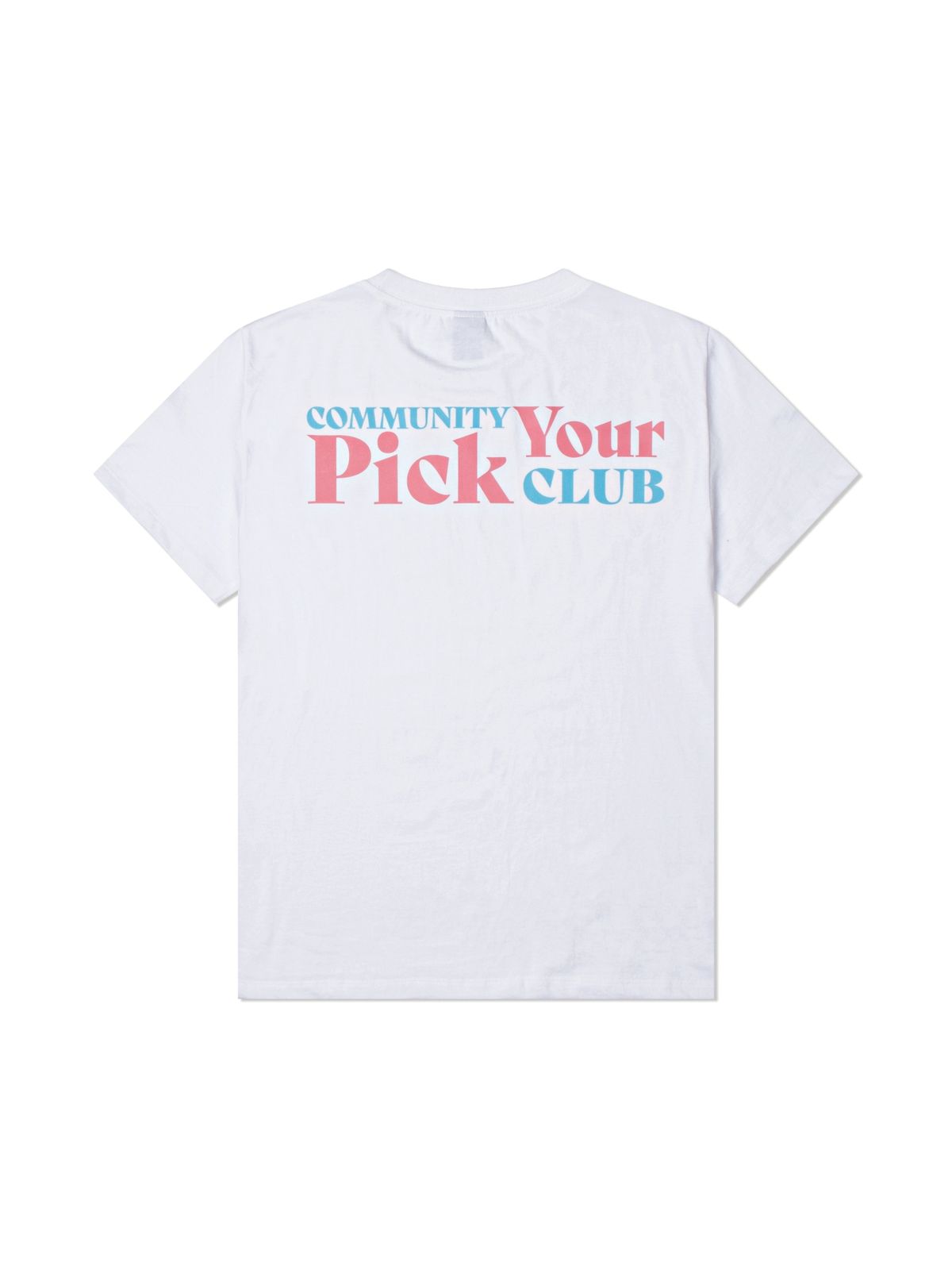 커뮤니티클럽(COMMUNITY CLUB) PYCC 티셔츠 PS (화이트)
