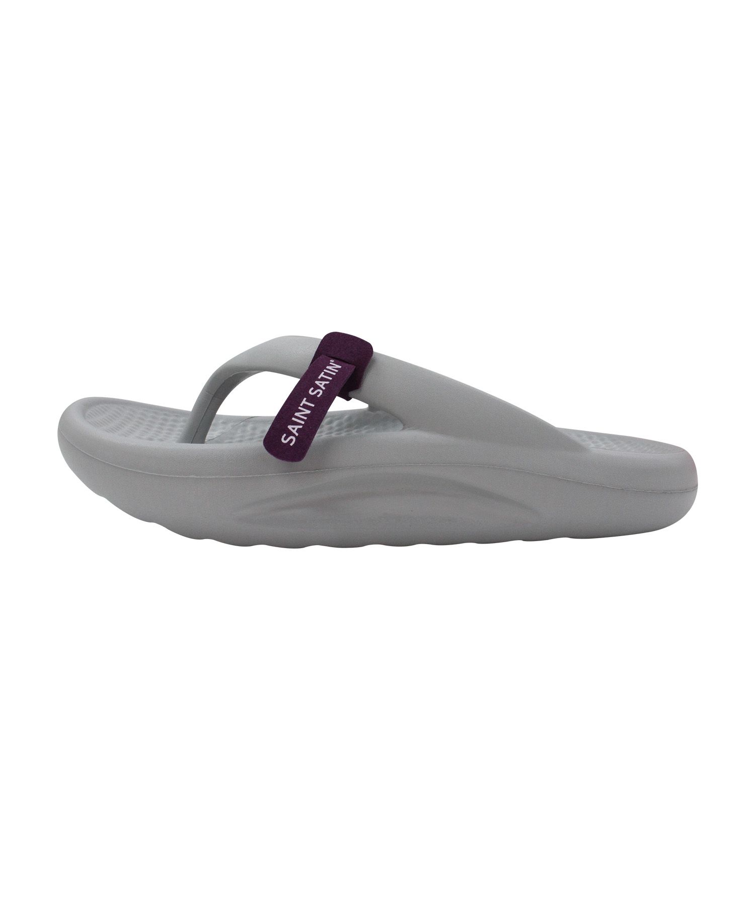 ★SAINT SATIN☆Breen Flip Flop Cushion Slippers MUSINSA | SAINTSATIN Bryn Flip Flop Cushioned Slippers Gray