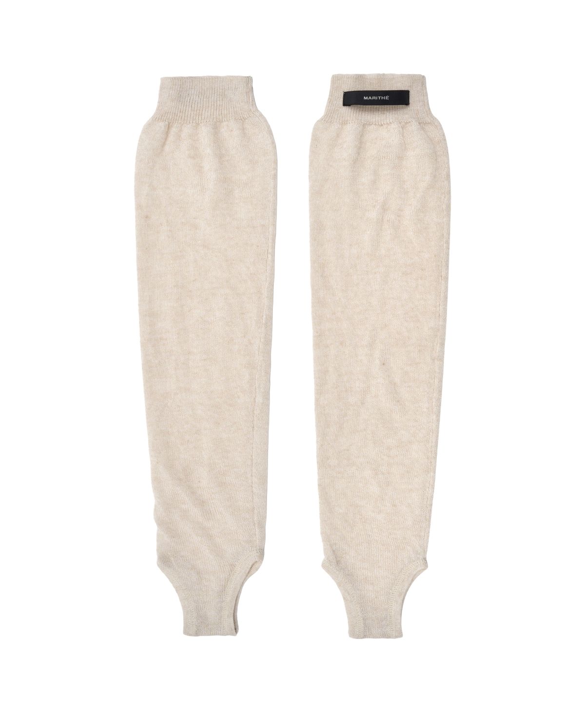 마리떼 프랑소와 저버(MARITHÉ + FRANҪOIS GIRBAUD) W SHEER LEG WARMER beige
