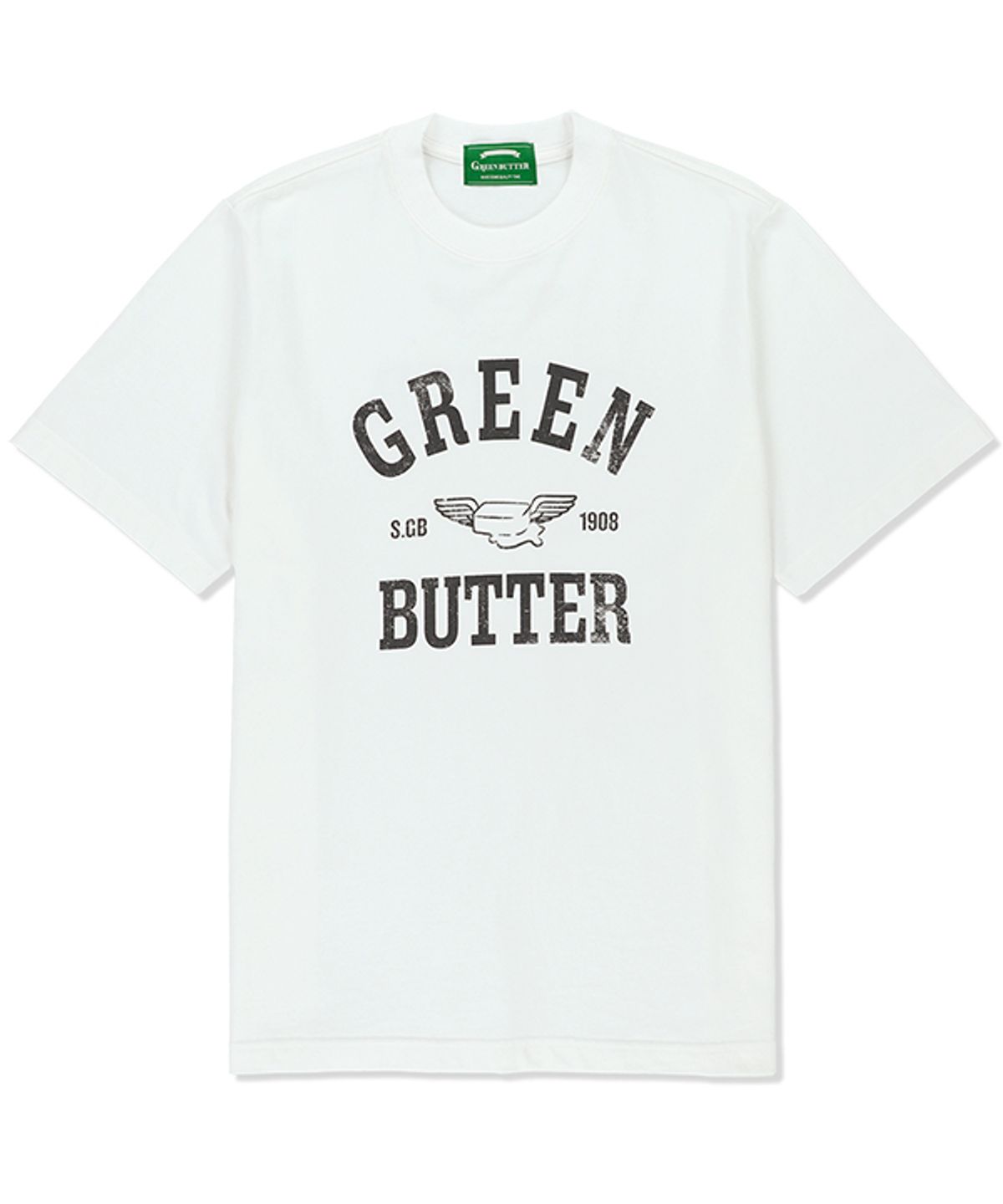 그린버터(GREENBUTTER) Butter Wing Tee (Ivory)