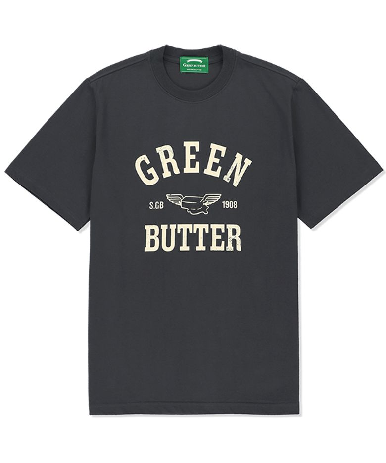 Butter Wing Tee (Charcoal)