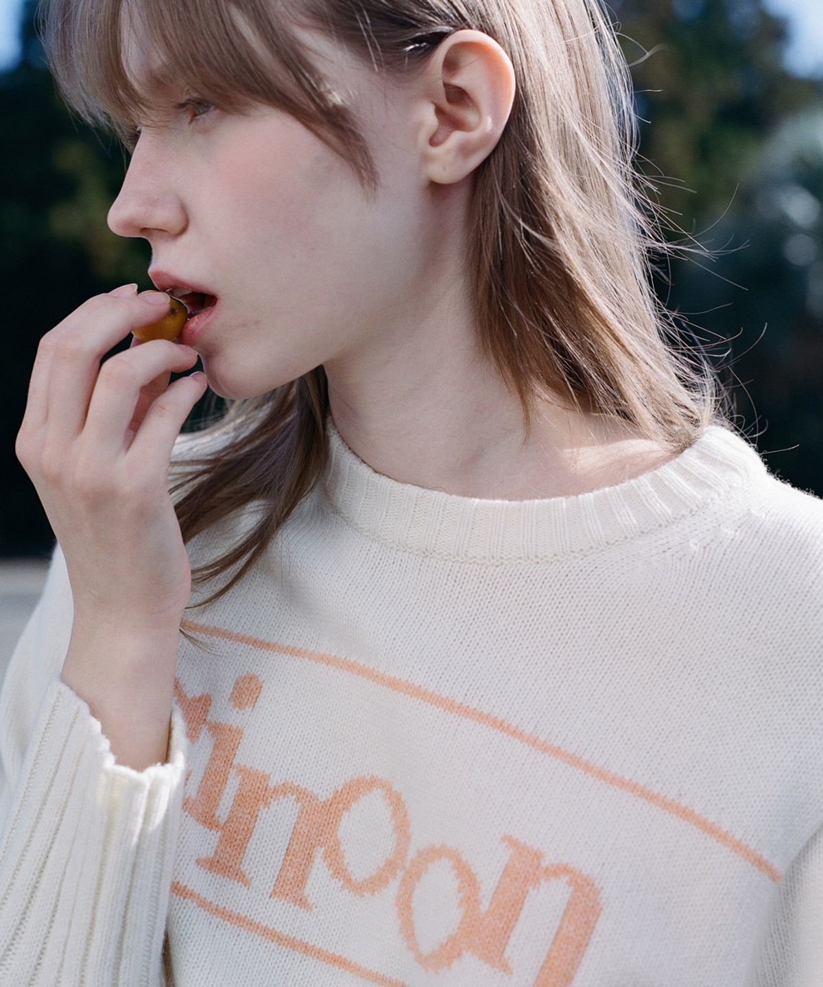 시눈(SINOON) SINOON PULLOVER KNIT (CREAM)