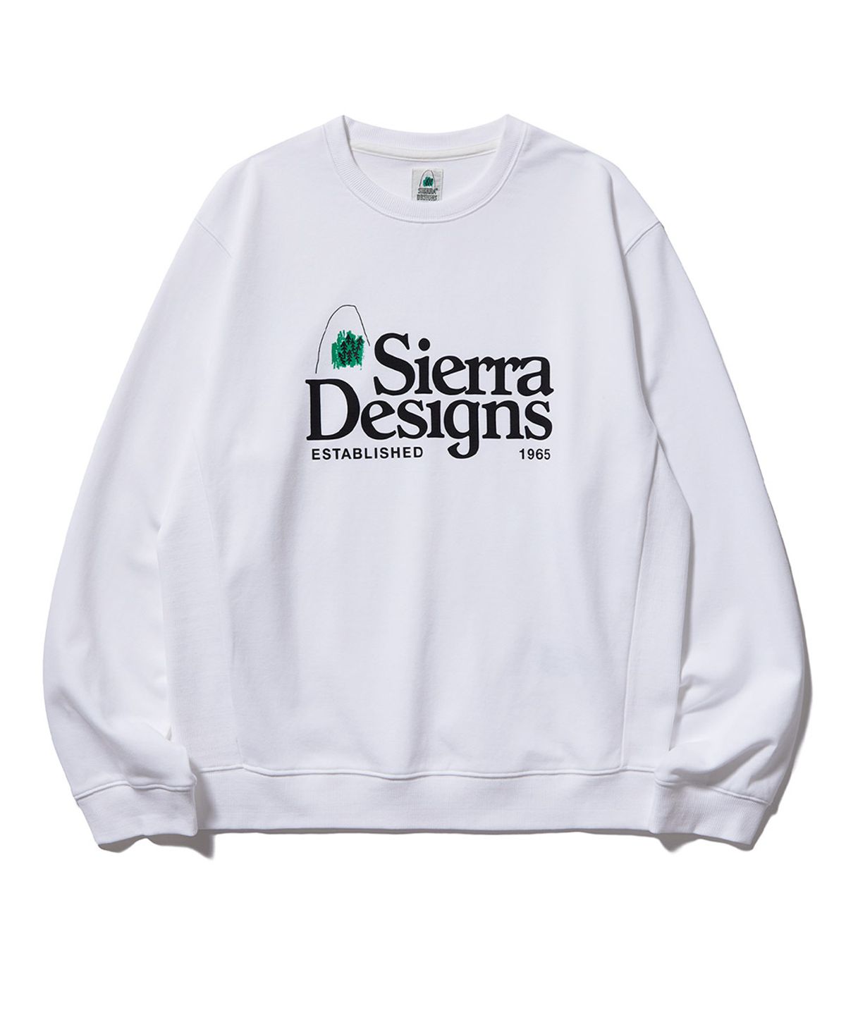 시에라디자인(SIERRA DESIGNS) 시에라디자인 오리지널 로고 맨투맨 IVORY