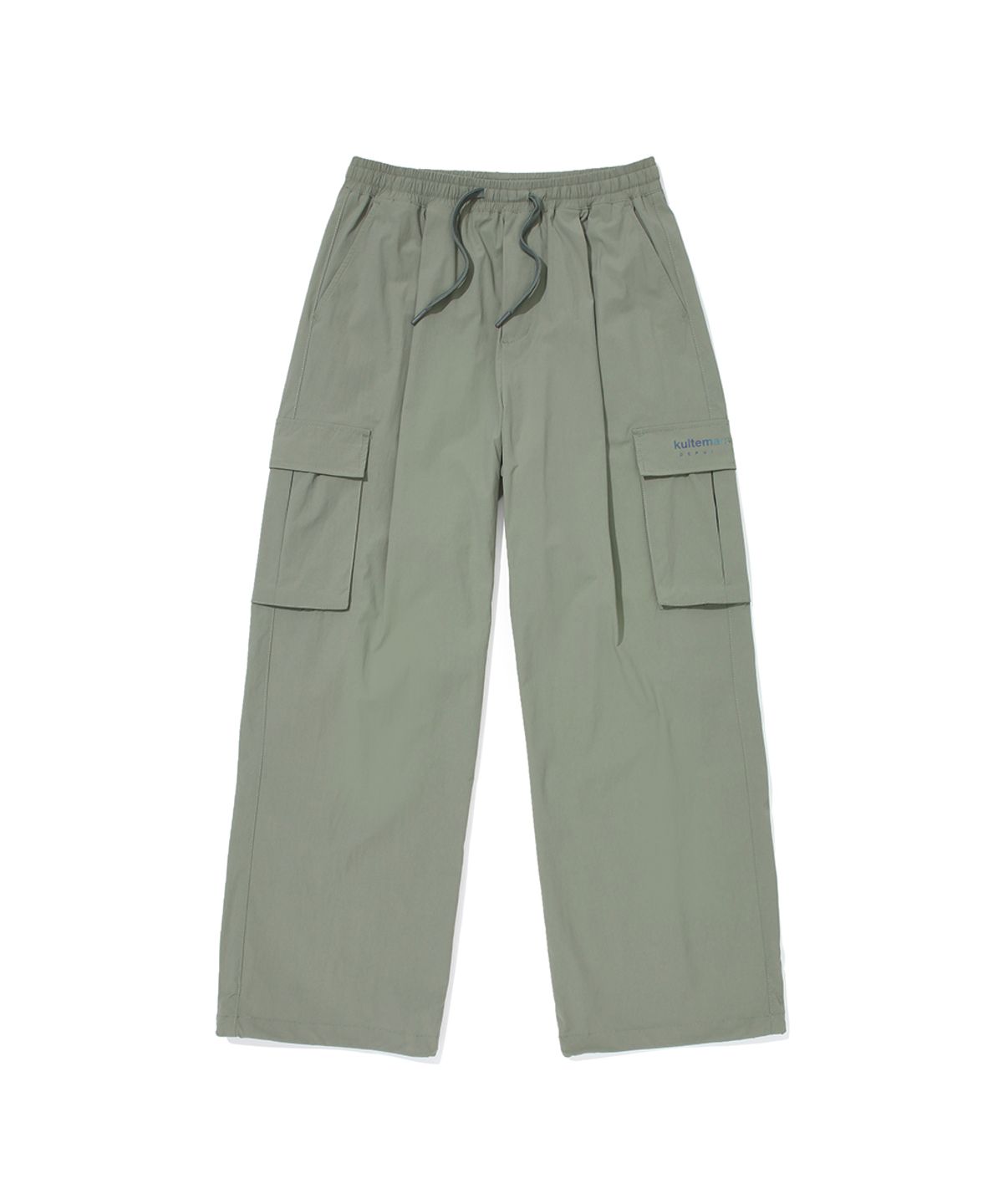 쿨트(KULTE) LIGHT WIDE CARGO PANTS KHAKI