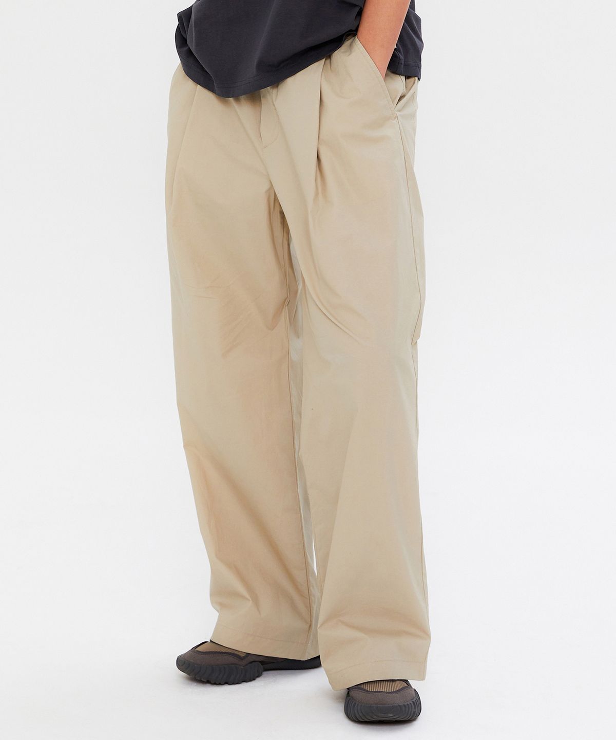쿨트(KULTE) COTTON COMFORT PANTS L.BEIGE
