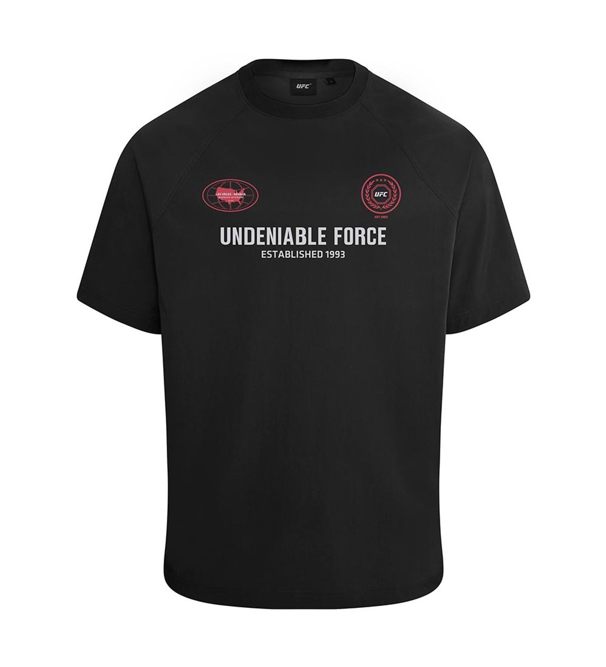 유에프씨 스포츠(UFC SPORT) UFC 헤리티지 오버핏 반팔 피스테 블랙 U2SSV2302BK