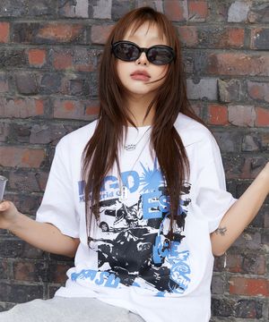 CRASH TEE WHITE(MG2EMMT514A)