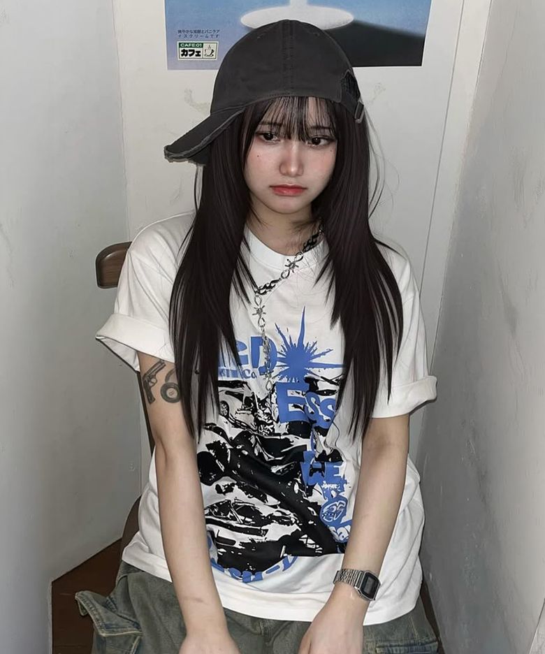 CRASH TEE WHITE(MG2EMMT514A)