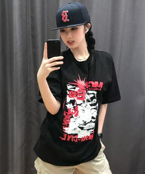 CRASH TEE BLACK(MG2EMMT514A)