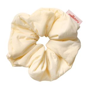 쿠션 빅 헤어 스크런치 (아이보리)
