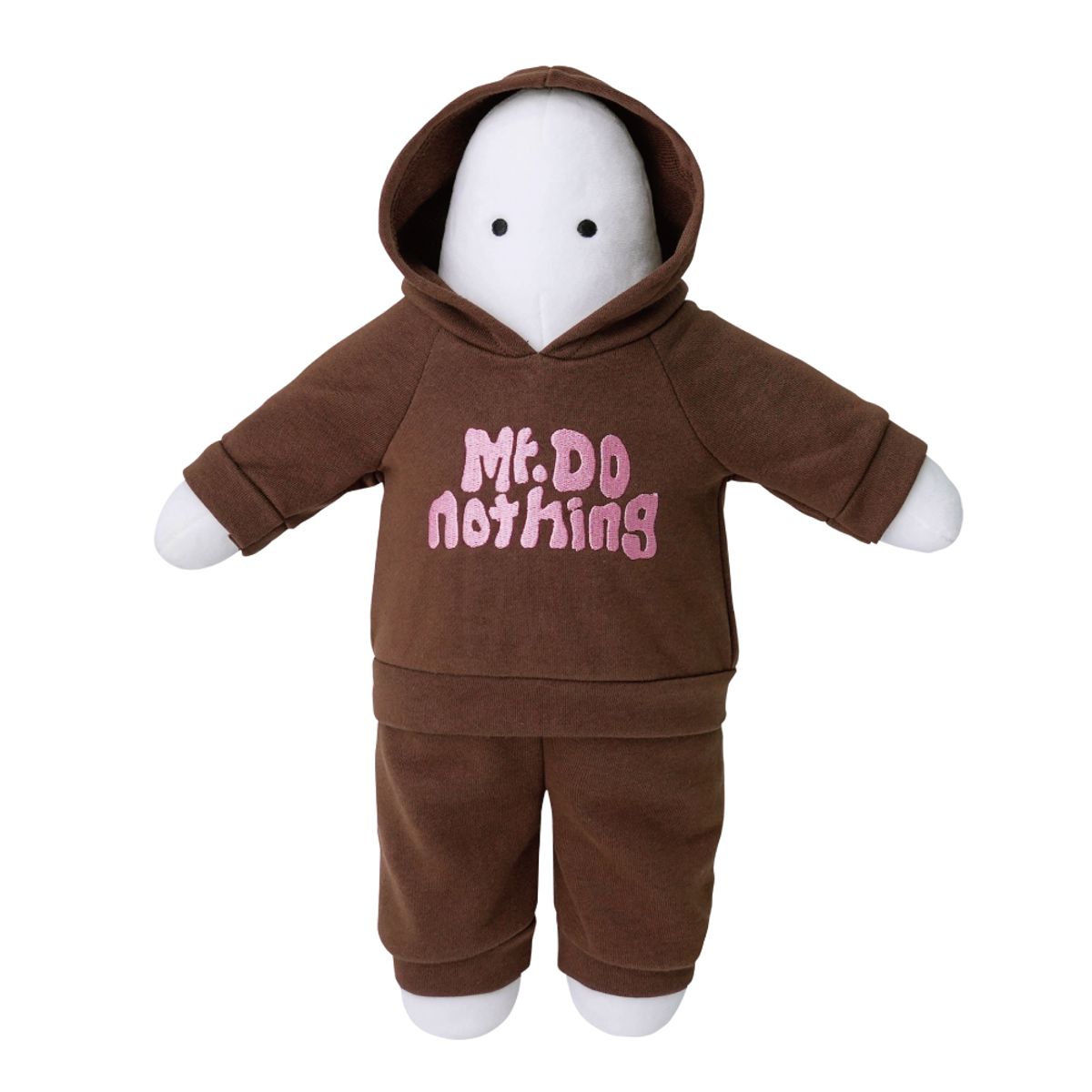 미스터두낫띵(MR.DONOTHING) 미스터두낫띵 인형 Brown hoody plush