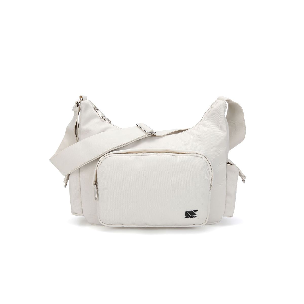 캉골(KANGOL) CRS 라지 포켓 크로스백 3313 아이보리