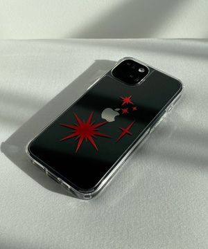 레드 트윙클 스타 젤하드 갤럭시 아이폰 케이스