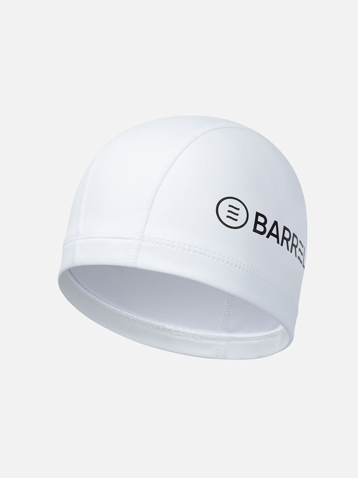 배럴(BARREL) 베이직 실리콘 코팅 스윔 캡 화이트 (B4SUASC028WHT)
