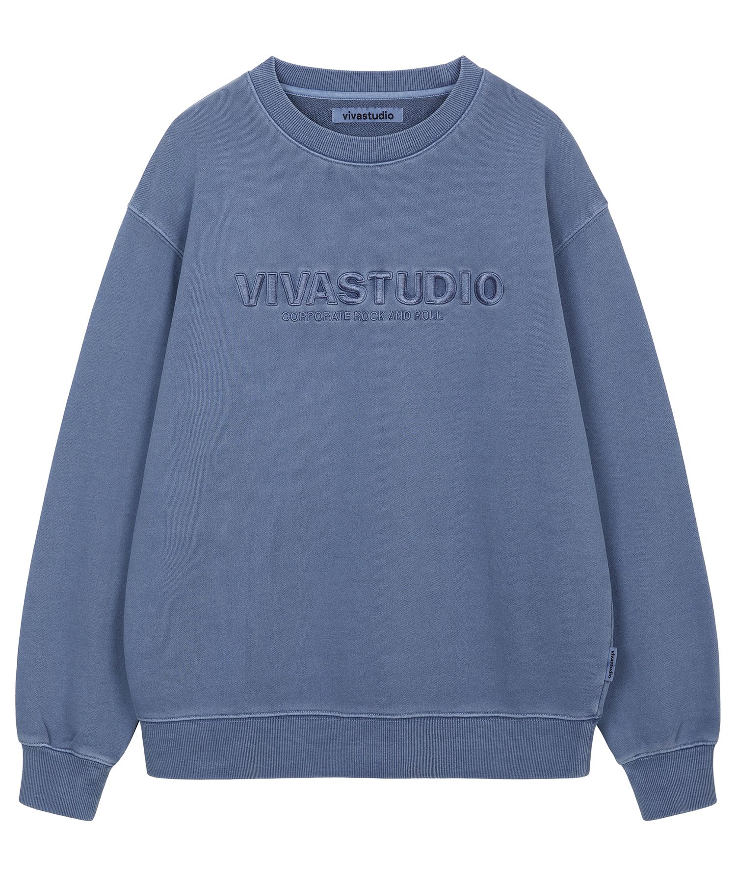 ★関税/送料込★VIVASTUDIO★LOCATION EMBROIDERY CREWNECK ☆関税/送料込☆VIVASTUDIO☆LOCATION EMBROIDERY CREWNECK