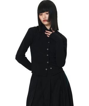 Women jersey shirts [black]